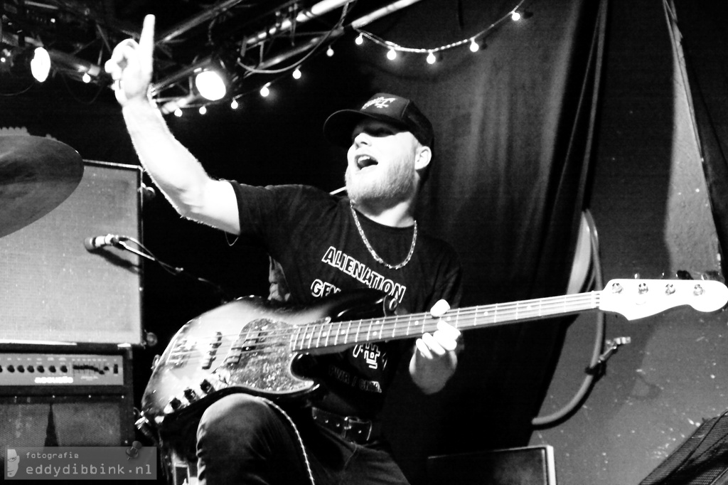 2017-11-11 Willie Darktrousers & De Splinters - De Hip (Popronde Deventer) 009